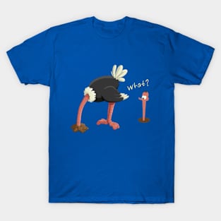 Funny Ostrich. T-Shirt